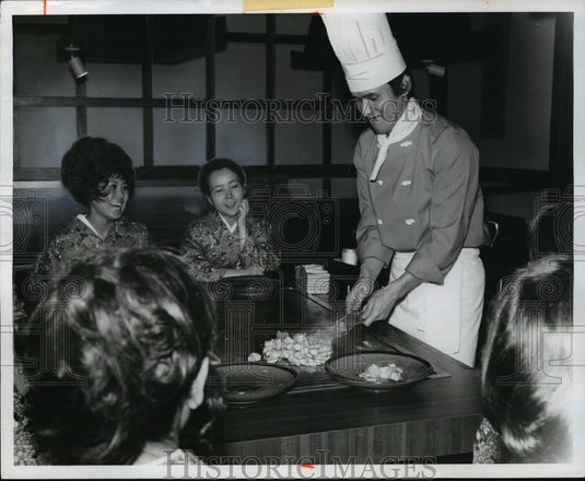 1974 Press Photo Samurai Japanese Steak House-Beachwood - cvb74819 - Historic Images