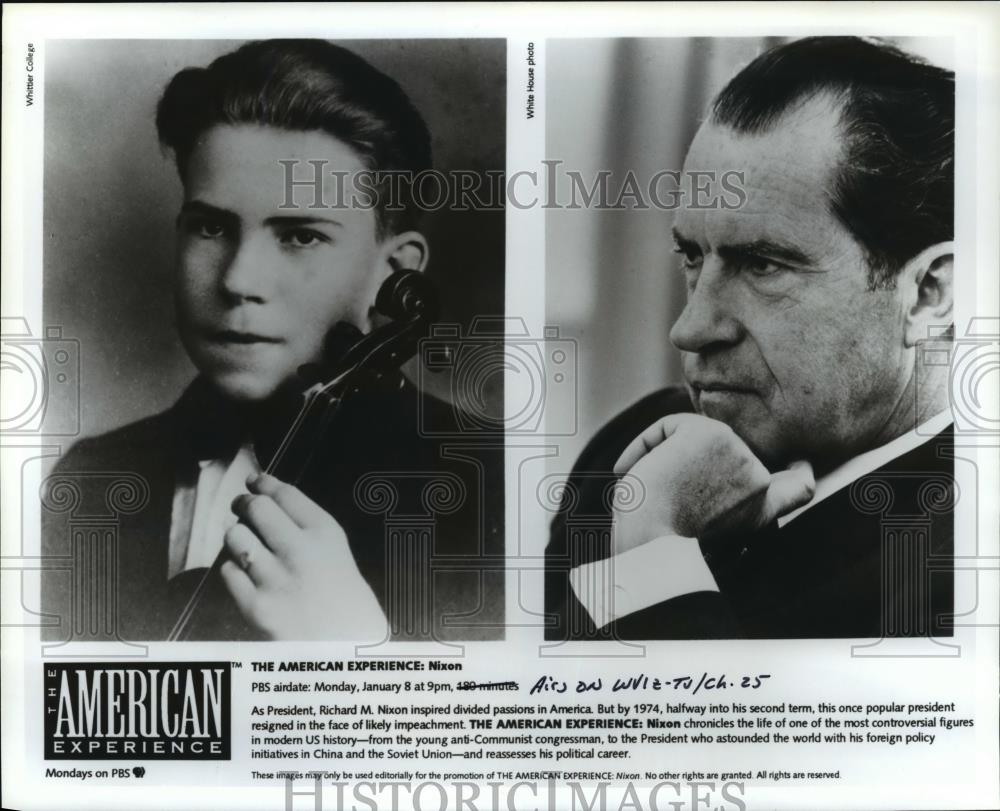 Press Photo The American Experience: Nixon  - cvb73606 - Historic Images