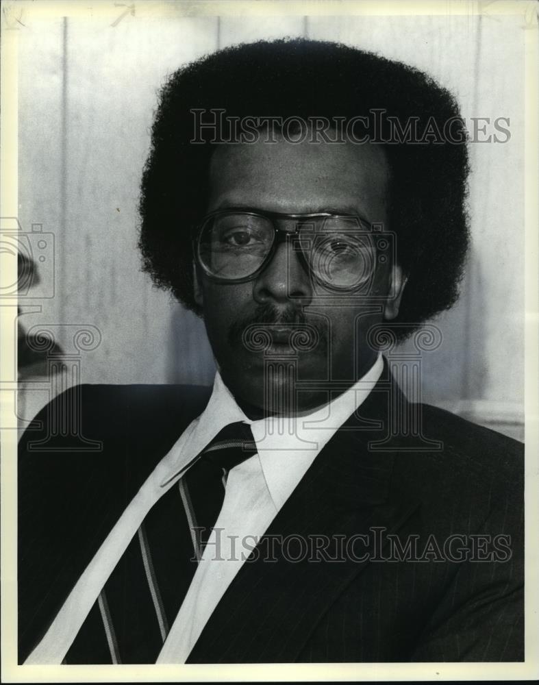 1984 Press Photo Worrie Taylor lawyer Troy Massey - cvb74094 - Historic Images