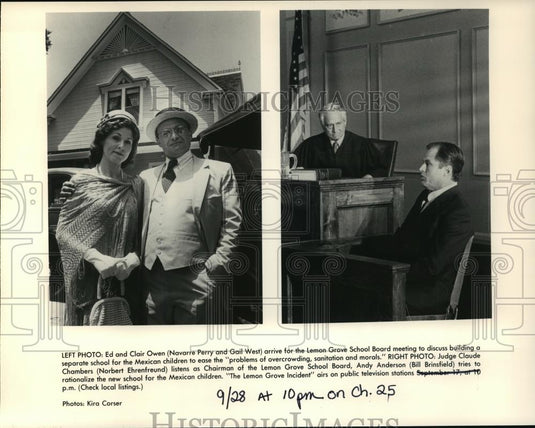 Press Photo The Lemon Grove Incidents airs on public television Sept 28 at 10pm - Historic Images