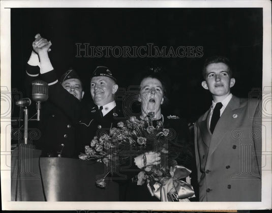 1947 Press Photo New York Elect O'Neil American Legion Commander NYC - neny00794 - Historic Images