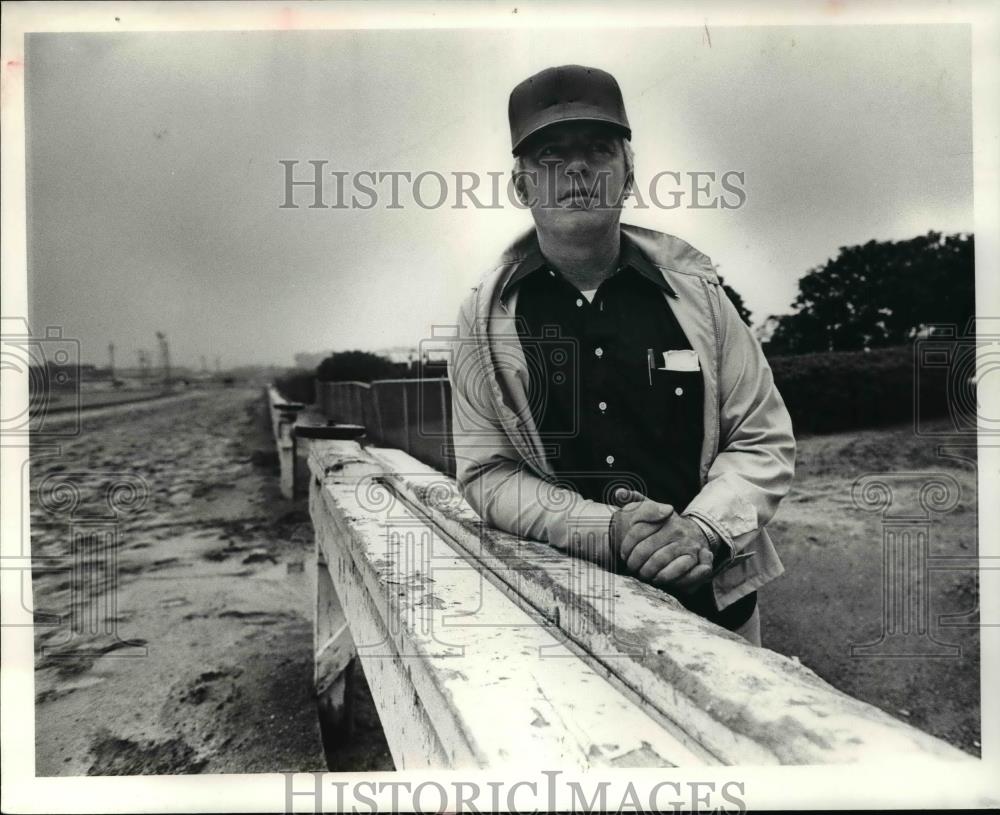 1981 Press Photo Horse trainer-Jim Chapman - cvb64122 - Historic Images