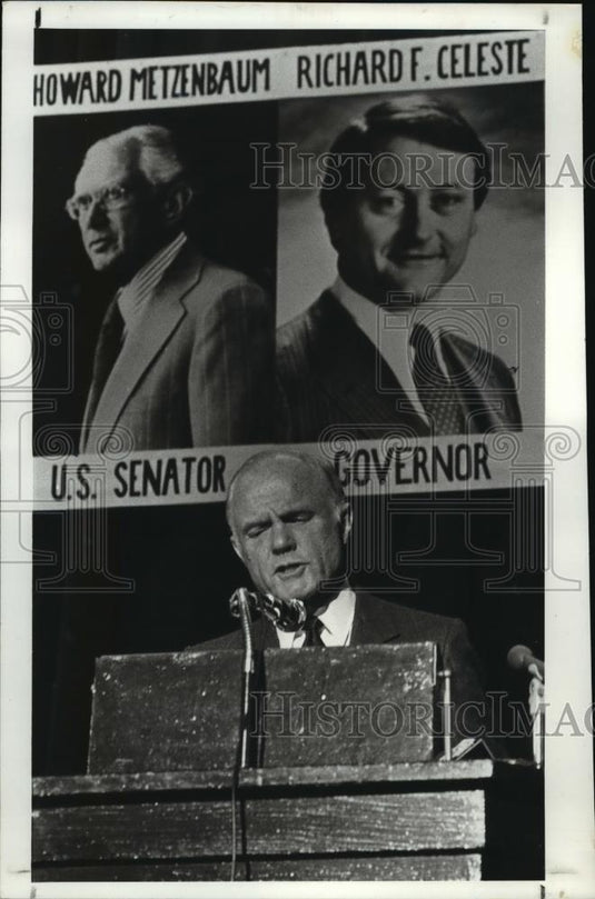 1982 Press Photo Senator John Glenn-Democratic Convention - cvb71761 - Historic Images