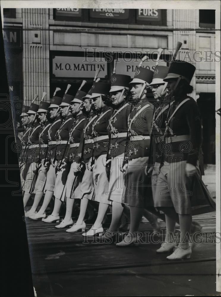 1940 Press Photo St. Patrick&#39;s Day Parade - cvb71212 - Historic Images