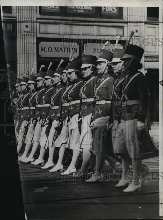 1940 Press Photo St. Patrick's Day Parade - cvb71212 - Historic Images