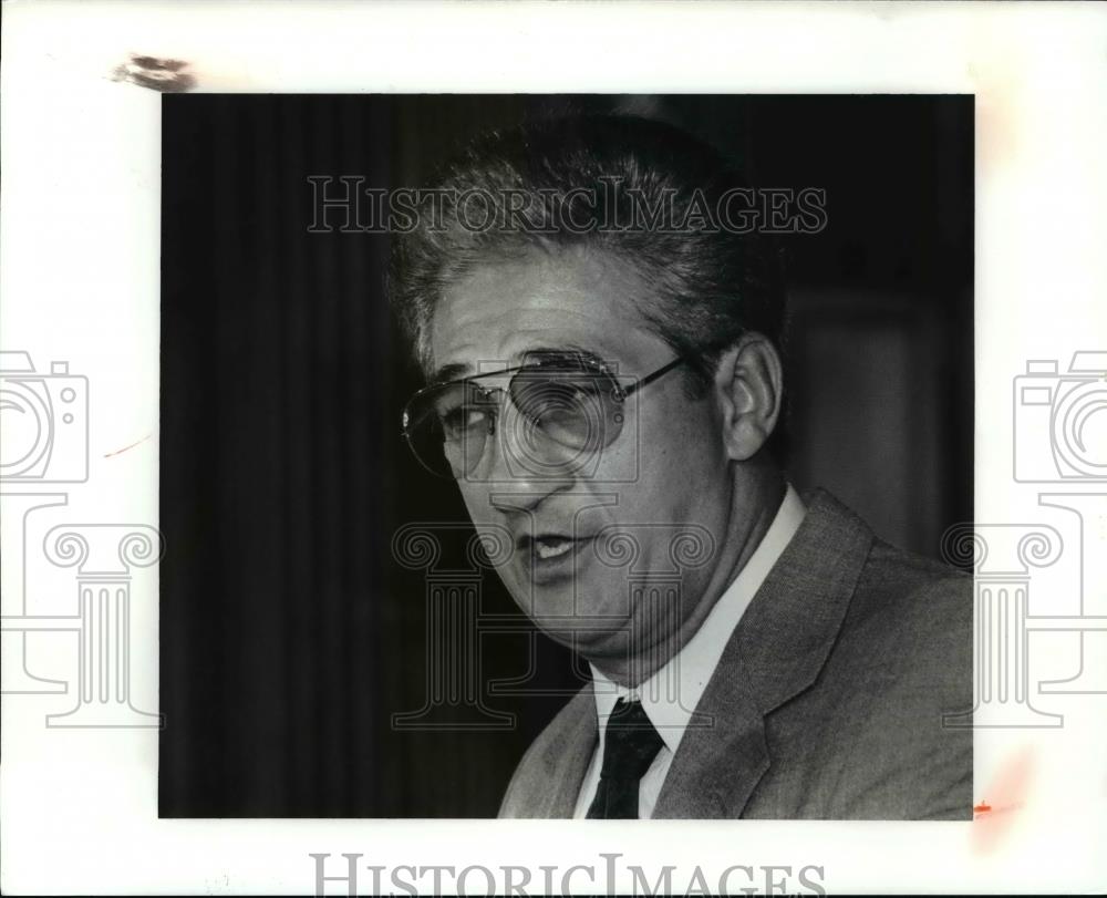 1991 Press Photo John Konstantinos, Director of Athletics CSU - cvb69161 - Historic Images