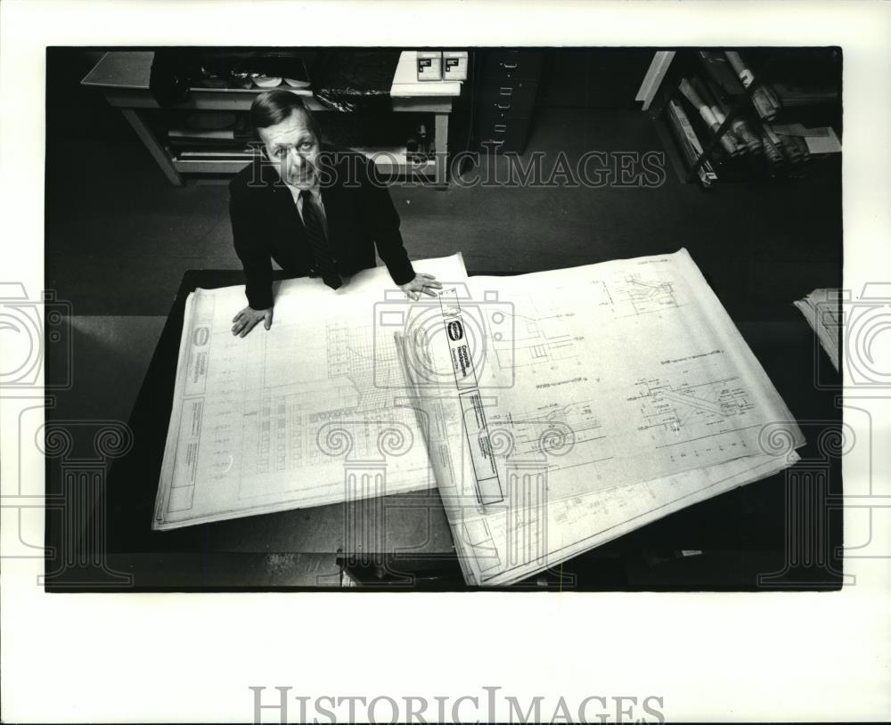 1982 Press Photo William D. Manley President, Graphco - cvb73125 - Historic Images