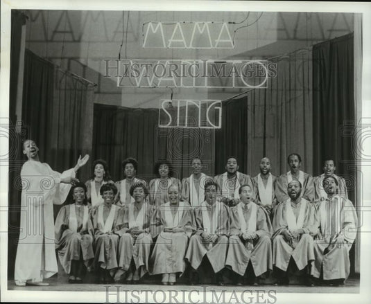 Press Photo Charles Stewart as the Minister of Music in "Mama I Want To Sing" - Historic Images