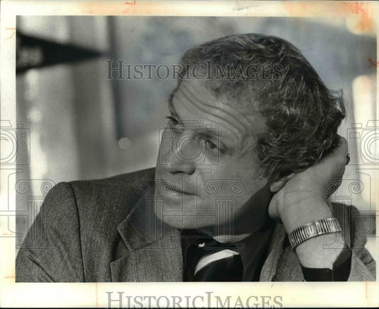 1980 Press Photo A thinking man's facial expression - cvb69536 - Historic Images