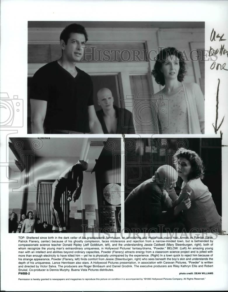 1995 Press Photo Patrick Flanery in "Powder" - cvb67922 - Historic Images