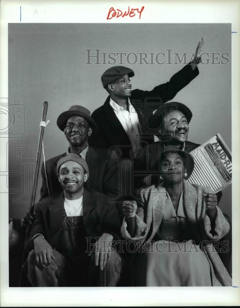 1994 Press Photo Cleveland Heights&#39; Ensemble Theater&#39;s Miss Evers&#39; Boys - Historic Images
