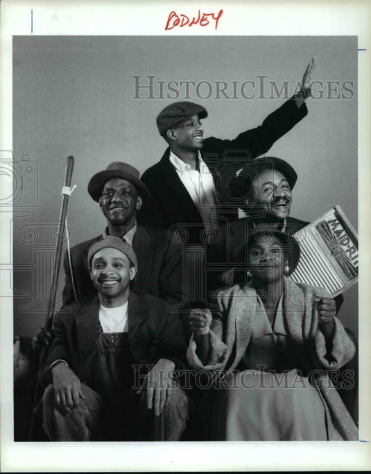 1994 Press Photo Cleveland Heights' Ensemble Theater's Miss Evers' Boys - Historic Images