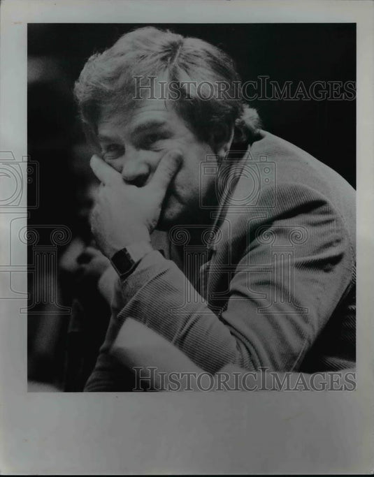 1979 Press Photo A man's worried expression - cvb70198 - Historic Images