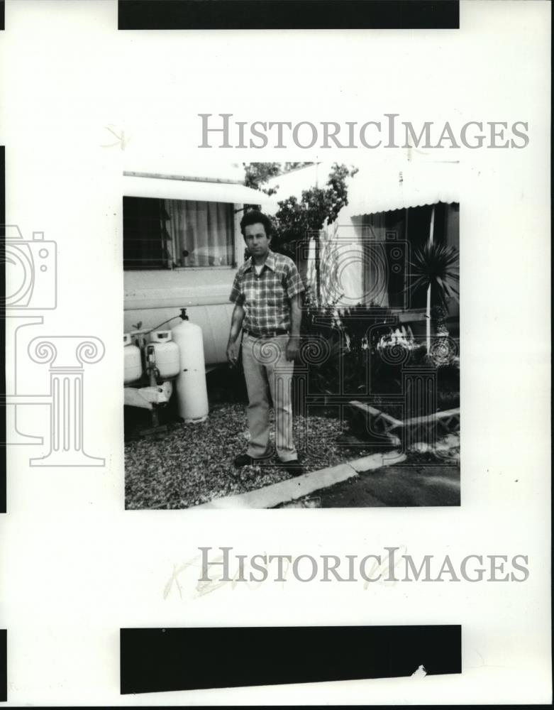 1984 Press Photo Kent Malcolm at age 33, California  - cvb72989 - Historic Images