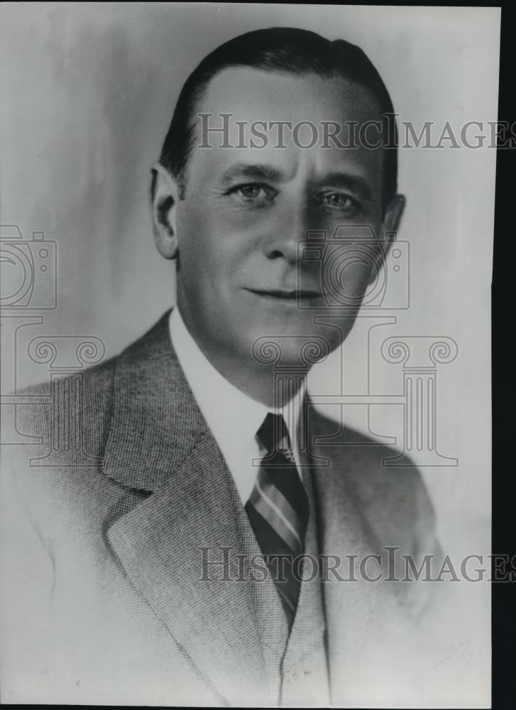 1953 Press Photo Mr. Harvey S. Firestone Jr., Chairman, The Firestone Tire - Historic Images