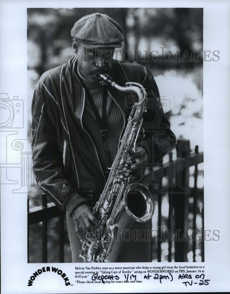 Press Photo Melvin Van Peebles-Taking Care of Terrific - cvb73303 - Historic Images