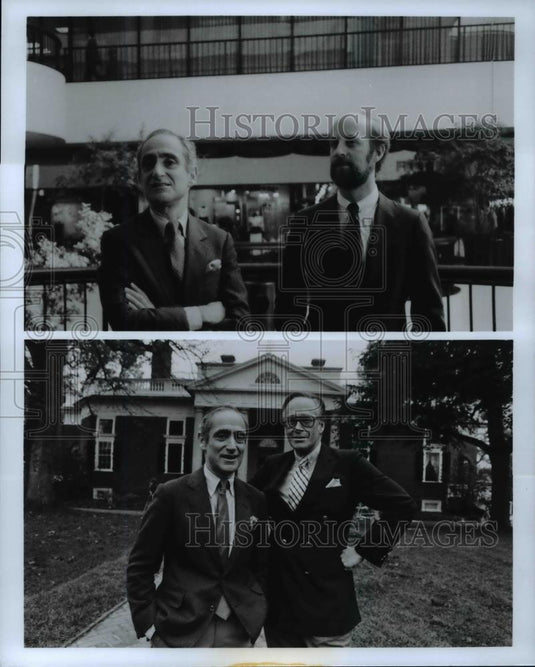 Press Photo Architect meets friends-Architect Robert A.M. Stern - cvb68069 - Historic Images