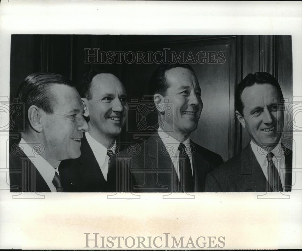 1973 Press Photo The Firestone brothers-Harvey, Roger, Leonard and Raymond - Historic Images