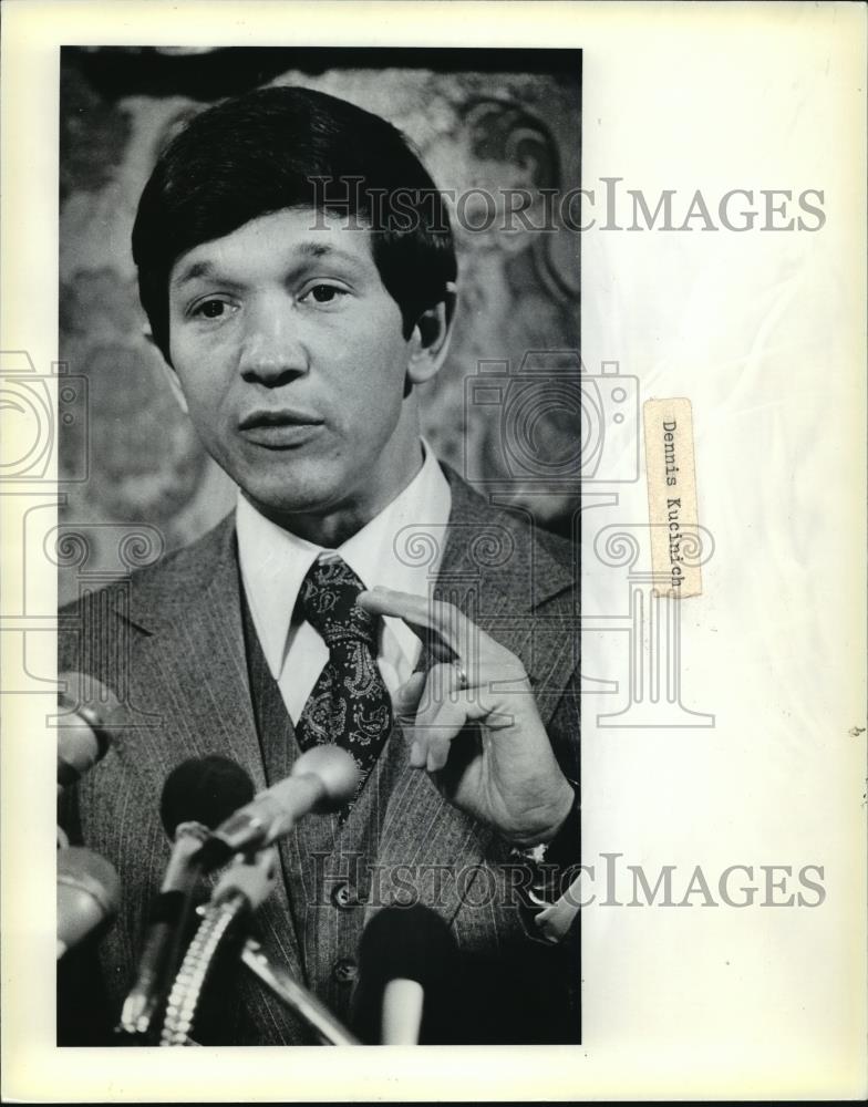 1978 Press Photo Mayor Dennis Kucinich - cvb71534 - Historic Images