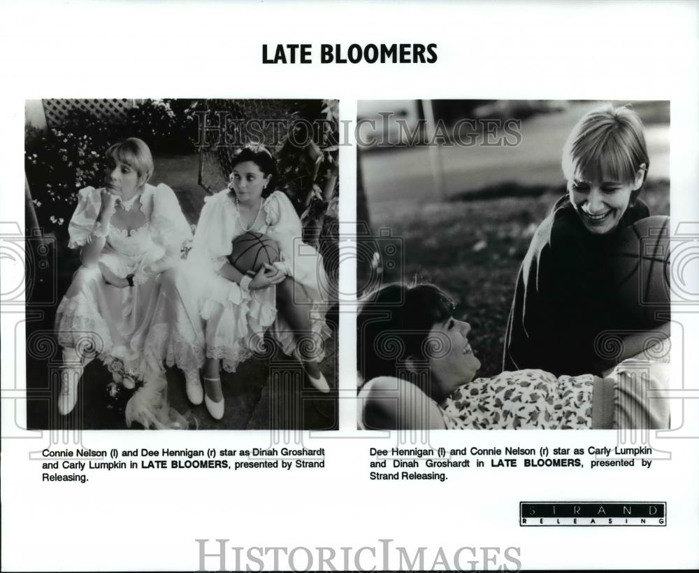 Press Photo Connie Nelson & Dee Hennigan in Two Scenes from Late Bloomers - Historic Images