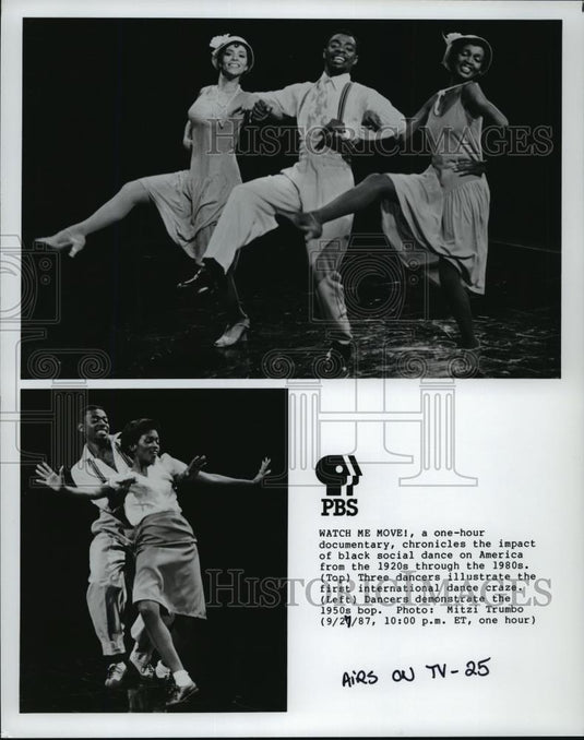 Press Photo Watch Me Move-dancers - cvb73305 - Historic Images