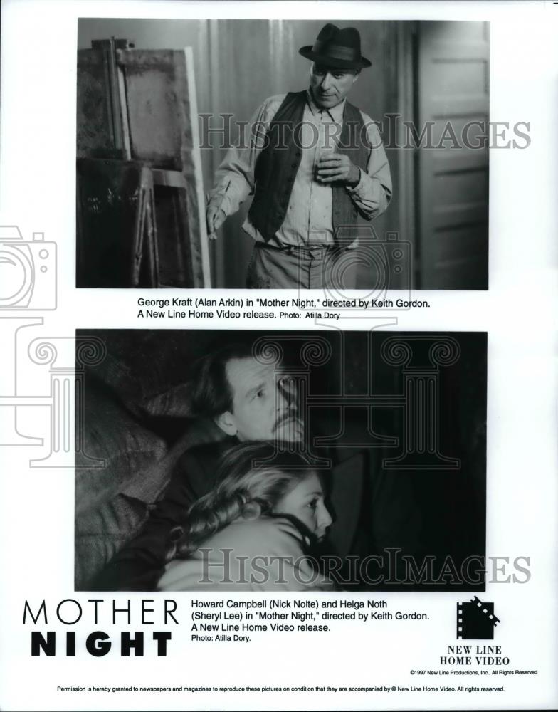 Press Photo Mother Night-Nick Nolte and Sheryl Lee - cvb67906 - Historic Images