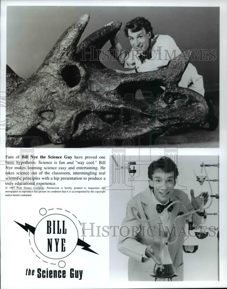 Press Photo Bill Nye the Science Guy - cvb67791 - Historic Images