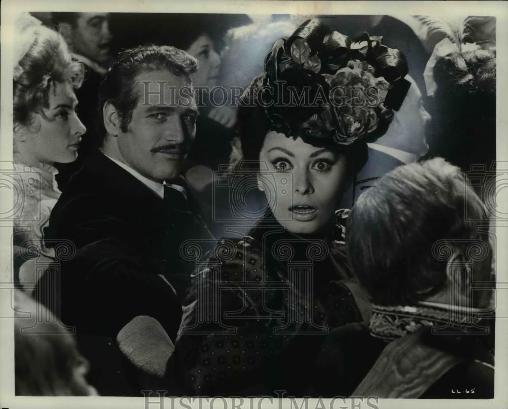 1966 Press Photo Sophia Loren in "Lady L" - cvb68771 - Historic Images