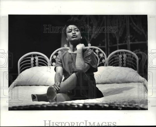 1983 Press Photo Karamu Theatre "Cat on Hot Tin Roof" Play - cvb68522 - Historic Images