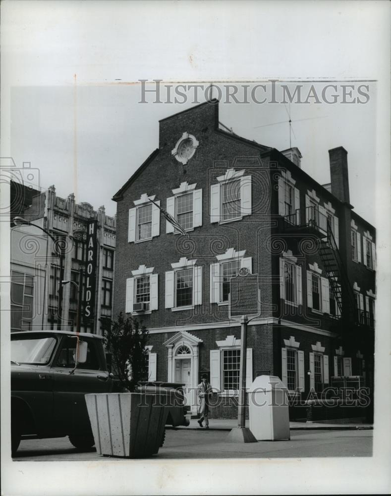 1968 Press Photo Pennsylvania, Lancaster, Original City Hall built in 1795 - Historic Images