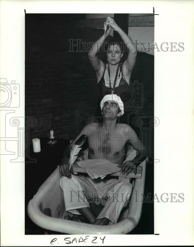 1990 Press Photo Kirk Brown at the Cleveland Public Theater - cvb63373 - Historic Images