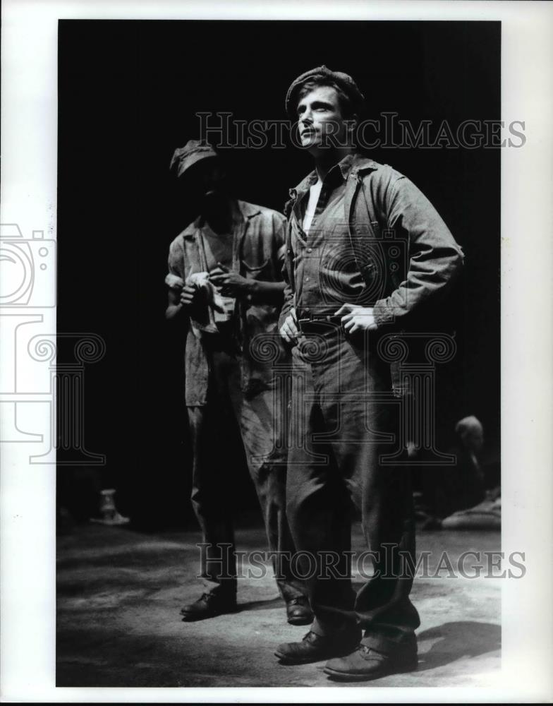 1995 Press Photo (L to R) Leon Addison Brown &amp; Dan Patrick Brady  - cvb67770 - Historic Images