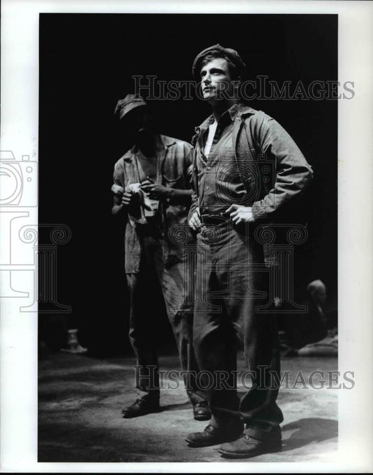 1995 Press Photo (L to R) Leon Addison Brown & Dan Patrick Brady  - cvb67770 - Historic Images