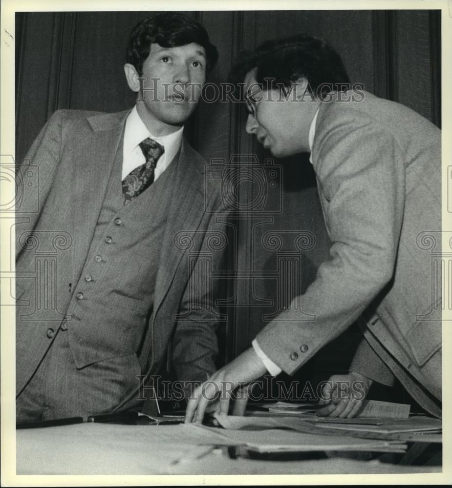 1978 Press Photo Dennis Kucinich &amp; Jack Schulman - cvb71530 - Historic Images