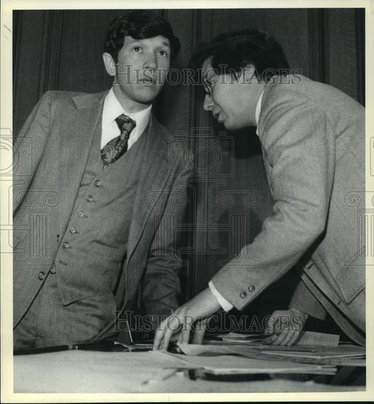 1978 Press Photo Dennis Kucinich & Jack Schulman - cvb71530 - Historic Images