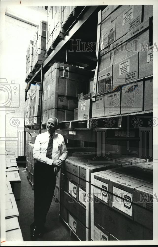 1980 Press Photo Morton Mandel, President of Premier Industrial Products - Historic Images