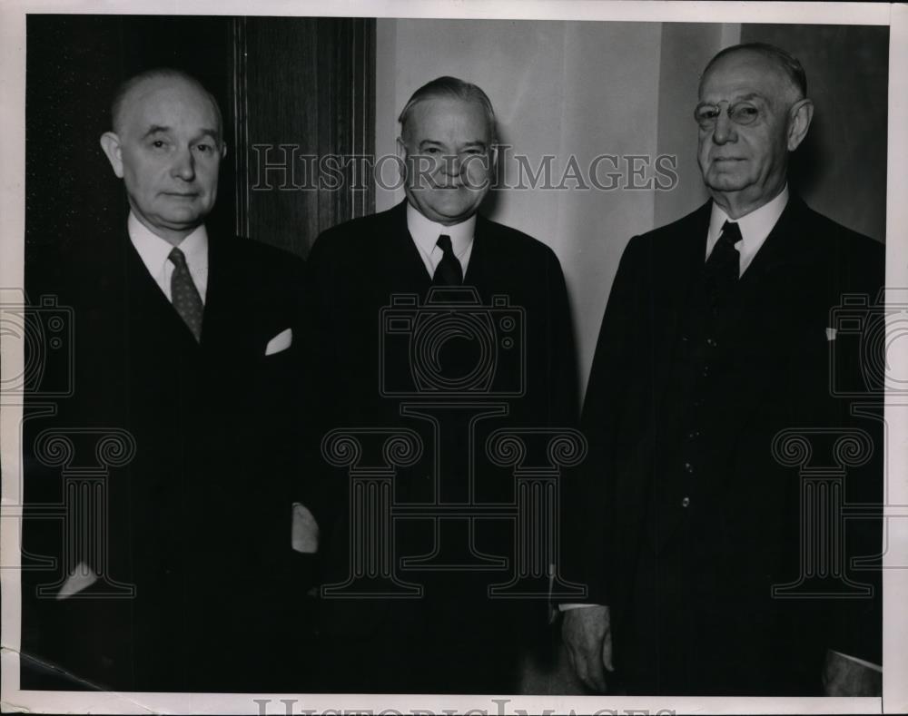 1936 Press Photo Herbert Hoover Trustee of Stanford University  - nee94070 - Historic Images