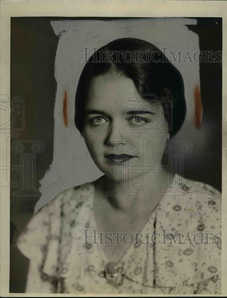 1934 Press Photo Alice Lister - nee98107 - Historic Images