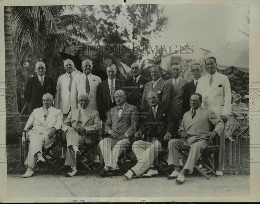 1934 Press Photo Meeting of the Committee of One Hundred - nef03667 - Historic Images