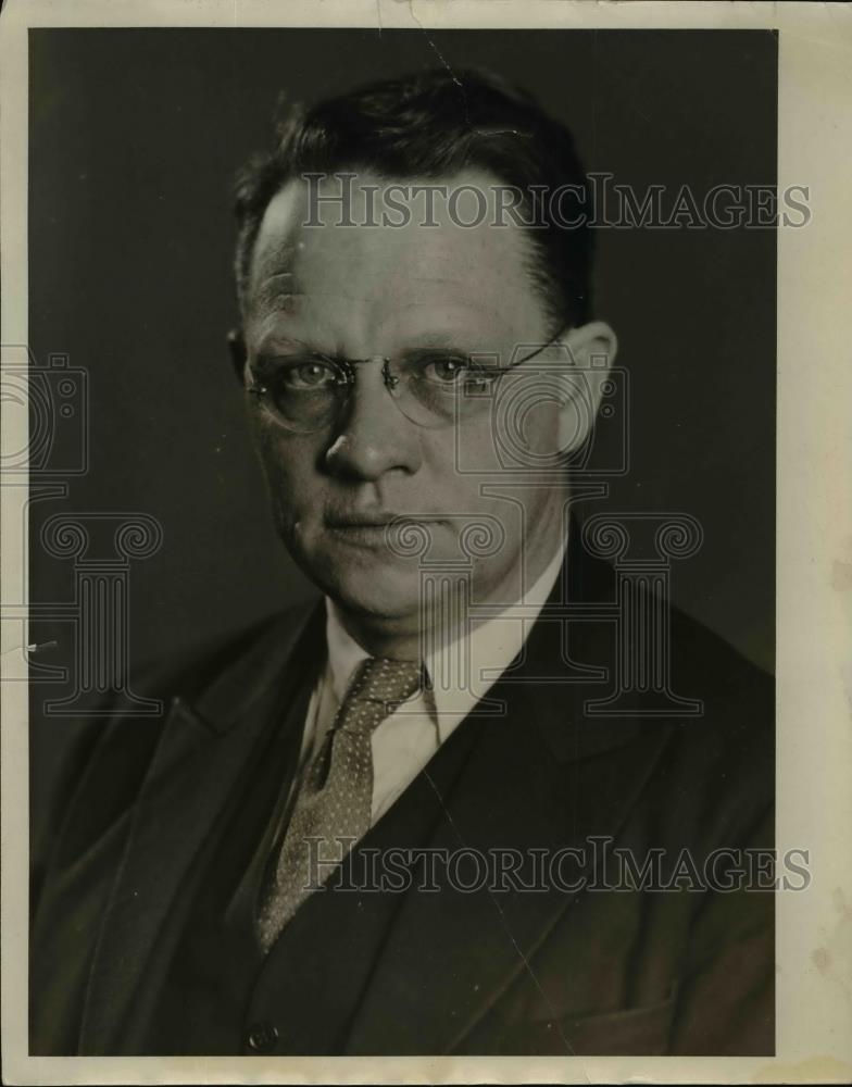 1932 Press Photo Erling R. Theller - nee95488 - Historic Images