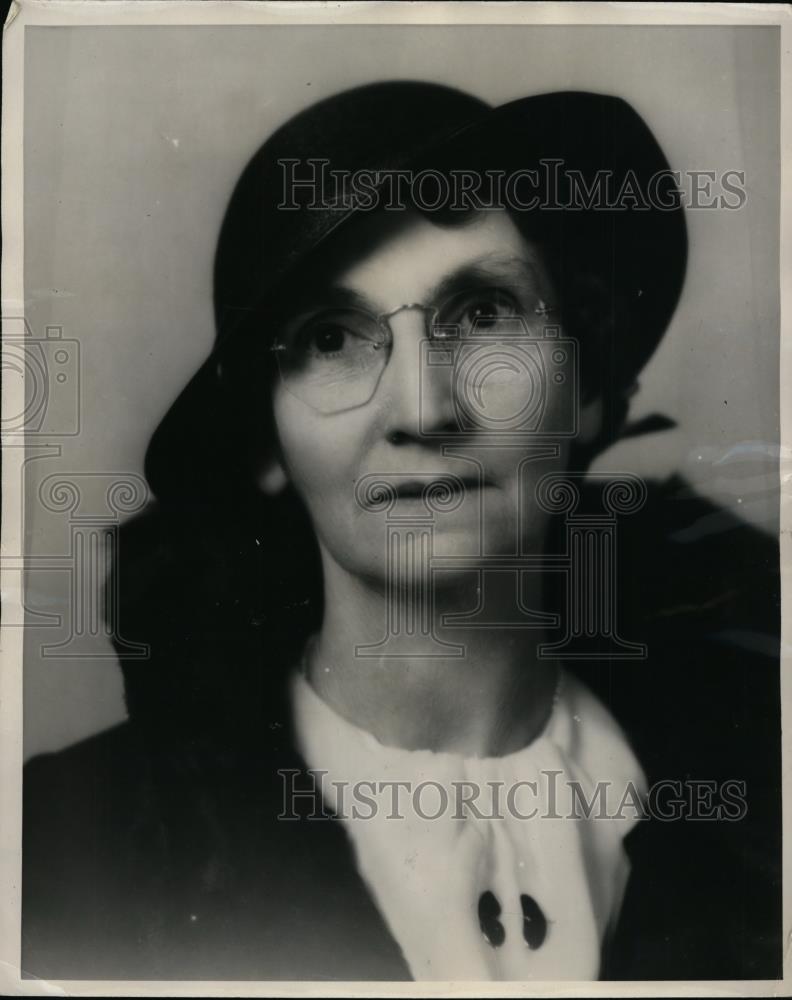 1934 Press Photo Ms.Carrie Lee Thomas in General charge of Indian Festival - Historic Images