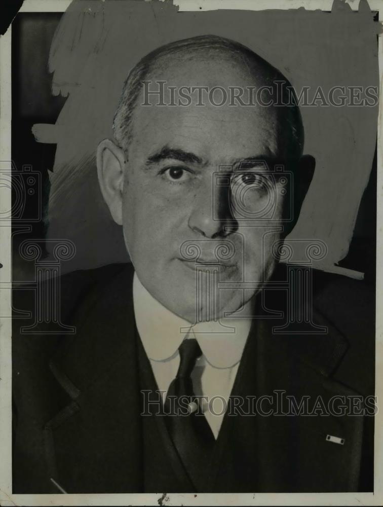 1934 Press Photo Governor Herbert Lehman of New York - nee95832 - Historic Images