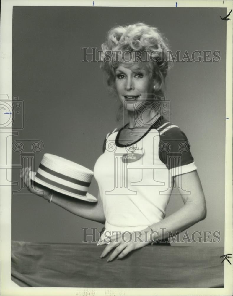 1980 Press Photo Barbara Eden, star of TV series &quot;Harper Valley PTA&quot; - Historic Images