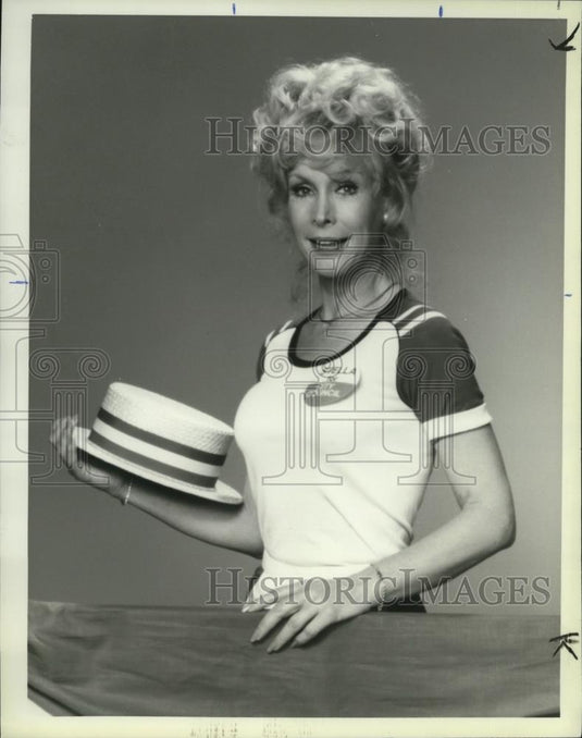 1980 Press Photo Barbara Eden, star of TV series "Harper Valley PTA" - Historic Images