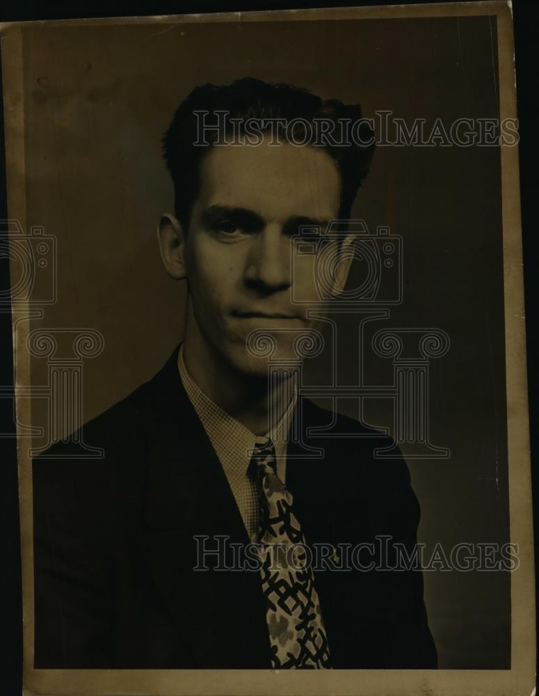 1939 Press Photo Robert C. Carbaugh of Cleveland Heights - nee96985 - Historic Images