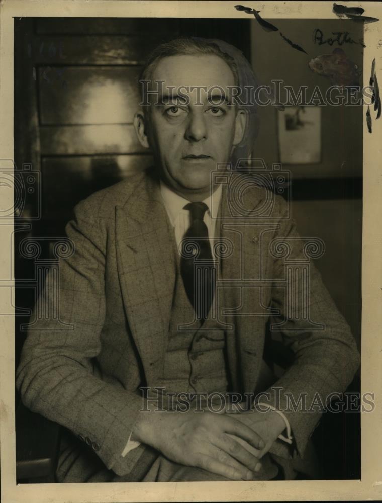 1923 Press Photo Judge William M. Dunn of Gary Indiana - nee97076 - Historic Images