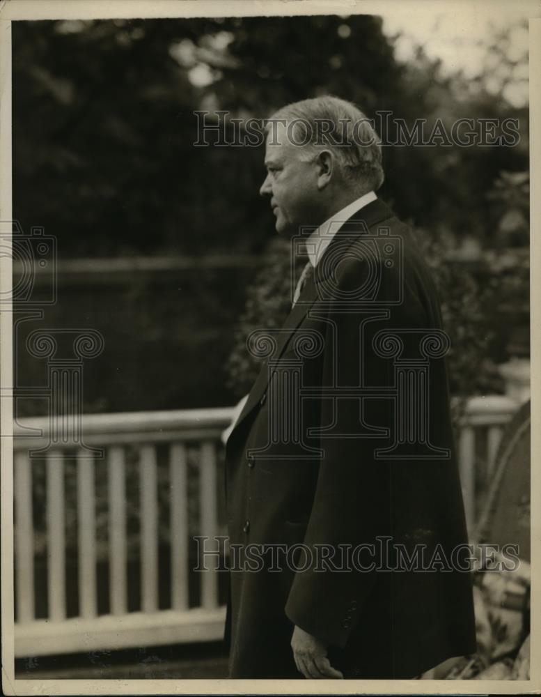 1928 Press Photo Commerce Secretary Herbert Hoover leading candidate - nee94368 - Historic Images