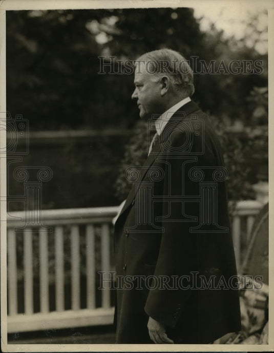 1928 Press Photo Commerce Secretary Herbert Hoover leading candidate - nee94368 - Historic Images