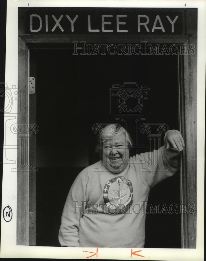 1988 Press Photo Governor Dixy Lee Ray - spa26316 - Historic Images