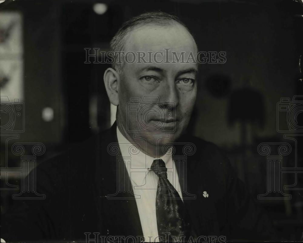 1925 Press Photo Luther C.Stewar Pres.of Natl, Federation of Federal Employee - Historic Images